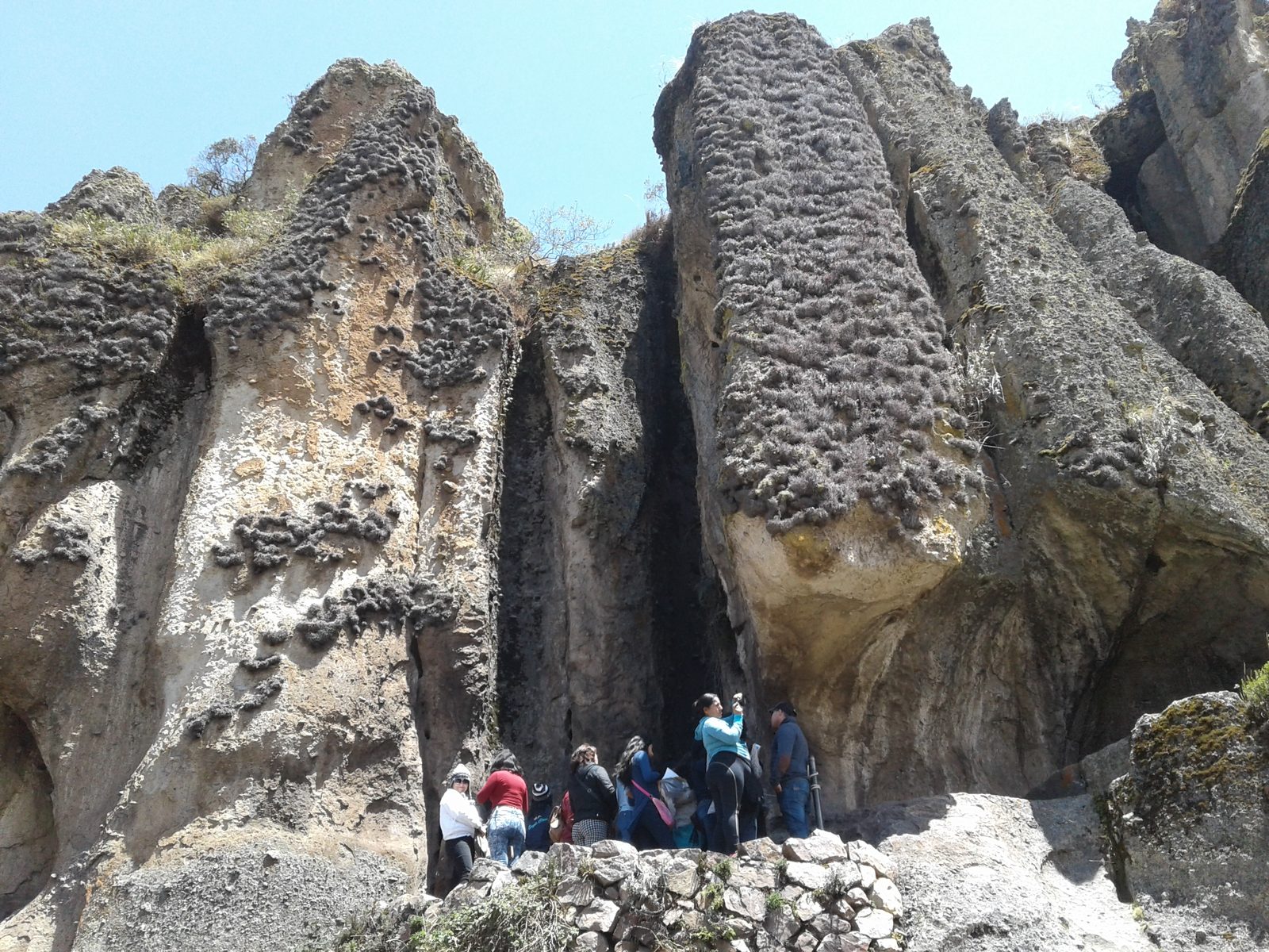 The stone forest at Cumbemayo